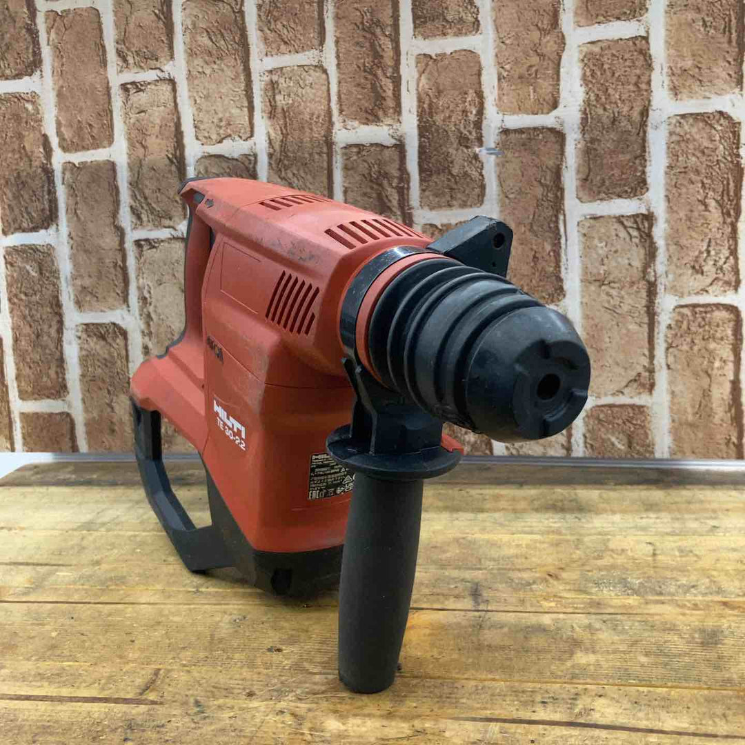 ★ヒルティ(Hilti) 充電式ロータリーハンマー TE30-22 ケース(21.6V12Ahバッテリー2個、充電器)【所沢店】
