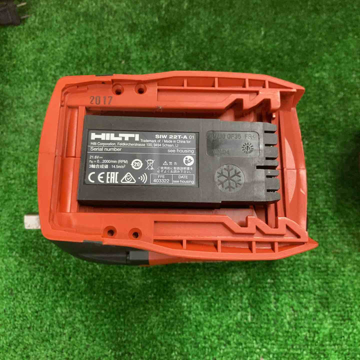 ◇HILTI ヒルティ 充電式インパクトレンチ SIW 22T-A P/3.0Ah コンボ 3561753【町田店】