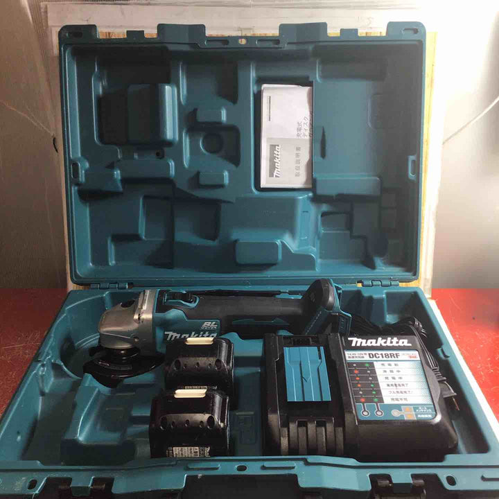 【中古品】 マキタ(makita) 100mmコードレスディスクグラインダ GA404DRGXN 【藤沢店】