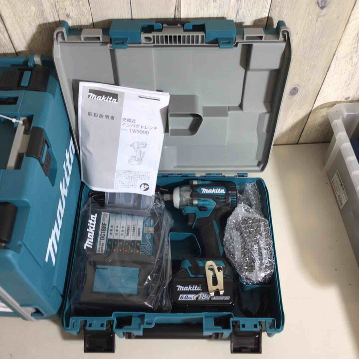 【未使用品】マキタ(makita) コードレスインパクトレンチ TW300DRGX 4台セット【戸田店】