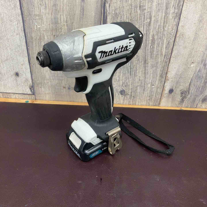【中古品】 マキタ(makita) 10.8V コードレスインパクトドライバー TD110DZW バッテリー1個付属 【東大和店】