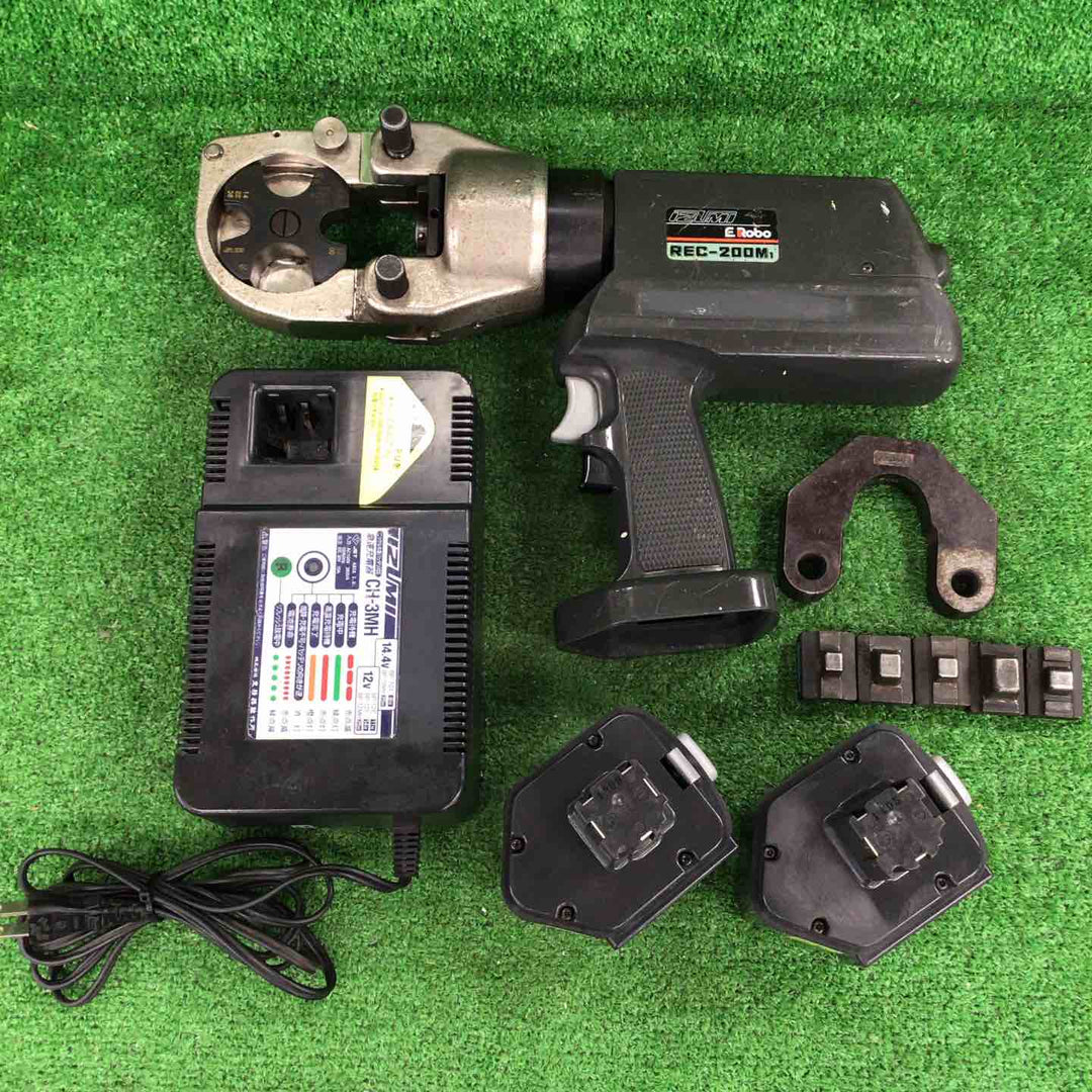◇泉精器(IZUMI) コードレス油圧式圧着工具 REC-200M1【川崎店】