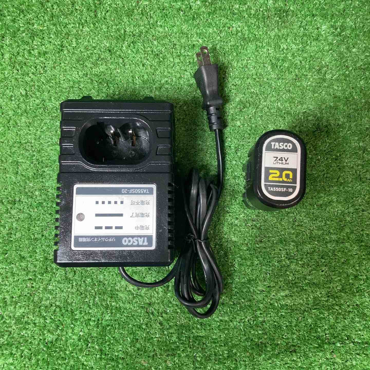 【中古品】★タスコ(TASCO) コードレスフレアツール TA550SF ◎クランプ5個付き！【岩槻店】