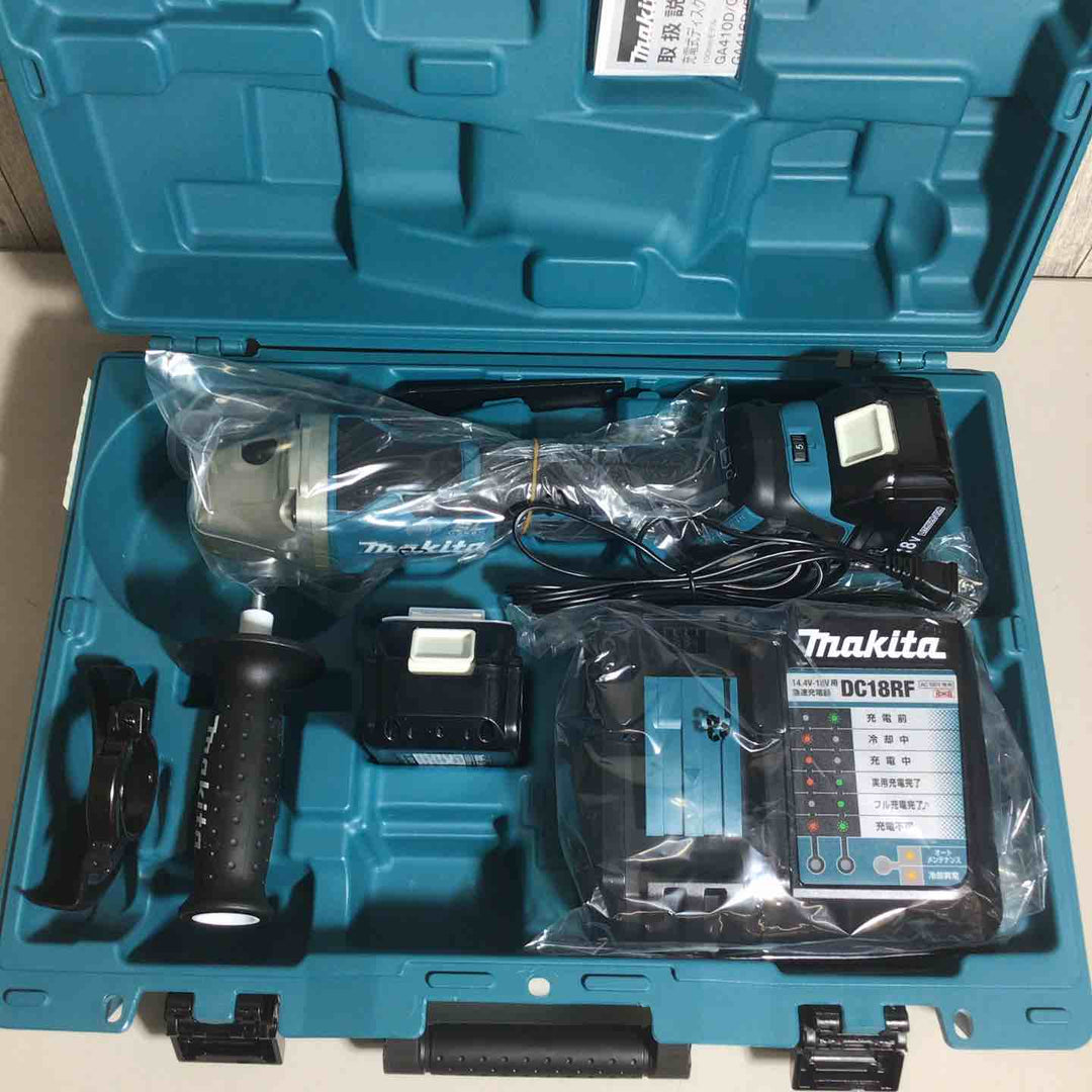 ★マキタ(makita) 100mmコードレスディスクグラインダ GA418DRGX【戸田店】