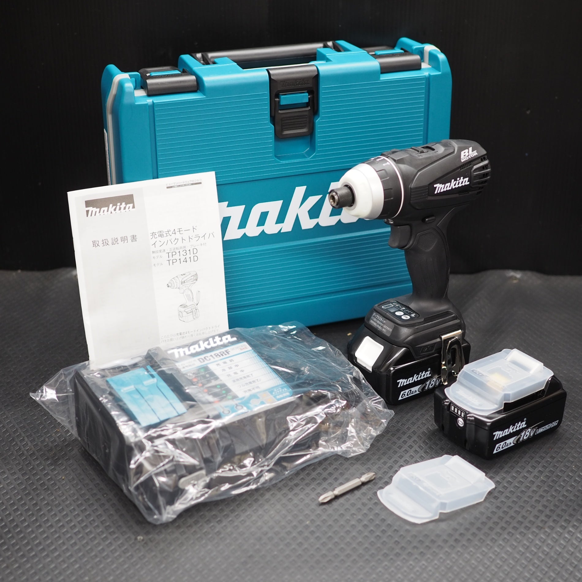 マキタ makita TD155DRFXB 18V 充電式インパクトドライバー【野田愛宕店】【店頭取引限定】【未使用】IT80DAMOSIYI マキタ makita TD155DRFXB 18V 充電式インパクトドライバー【野田愛宕