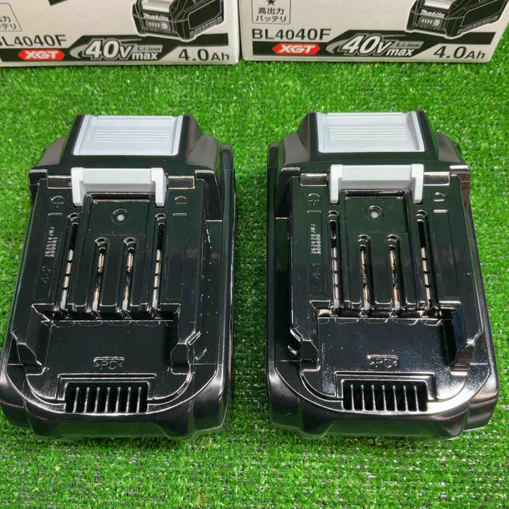 【未使用品】 マキタ(makita) リチウムイオンバッテリー 40Vmax/4.0Ah BL4040F 2個セット 【藤沢店】
