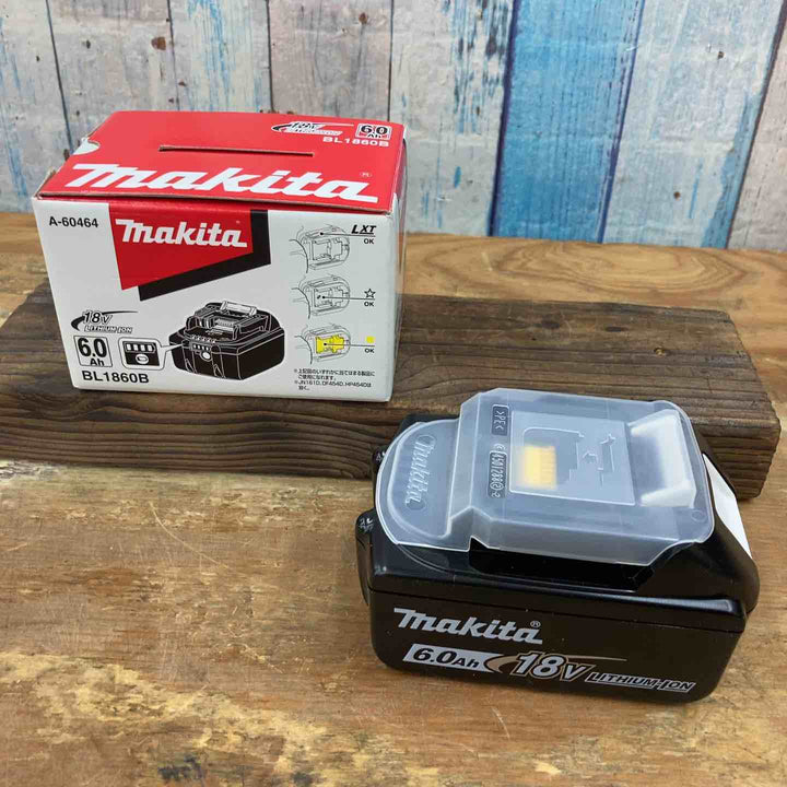 ★マキタ(makita) リチウムイオンバッテリー 18V/6.0Ah BL1860B店頭展示品【柏店】