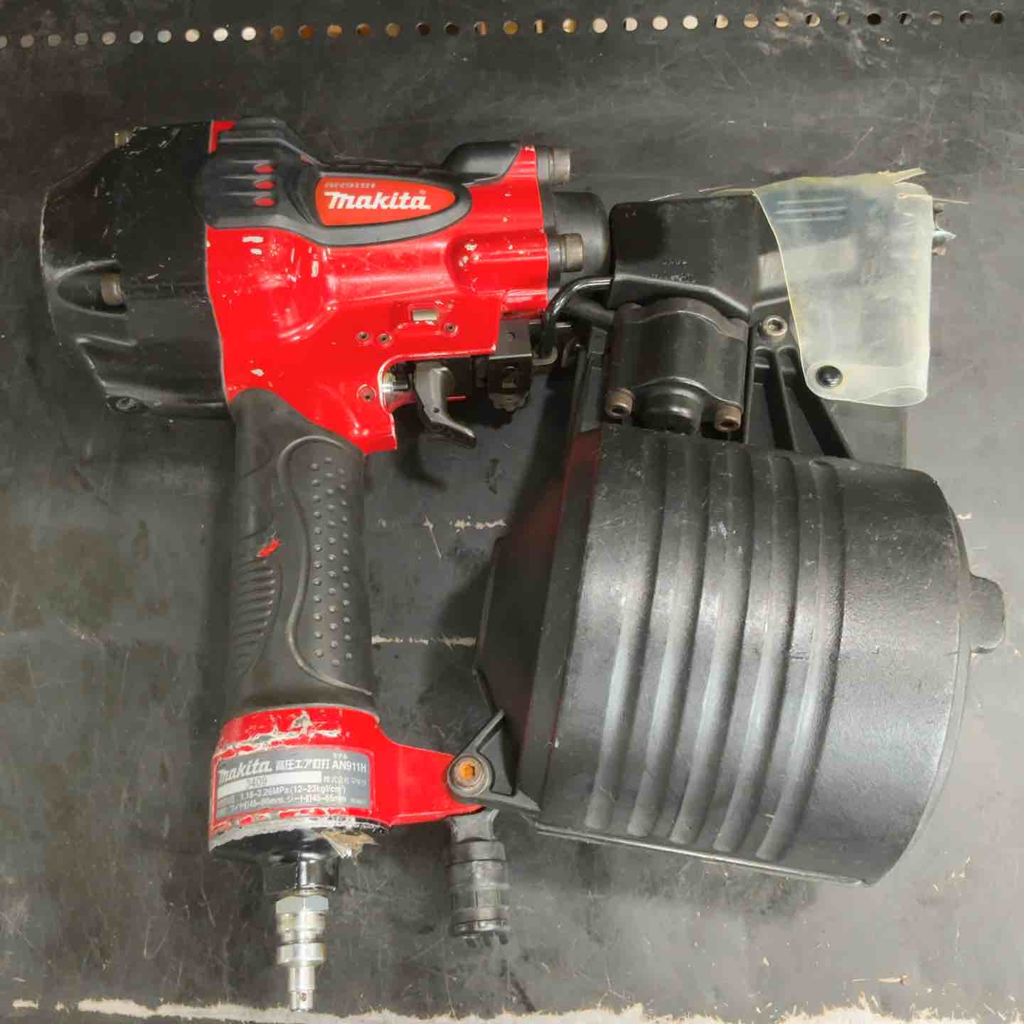 ☆マキタ(makita) 高圧エア釘打ち機 AN911H【草加店】 – アクト ☆マキタ(makita) 高圧エア釘打ち機 AN911H【草加店】 – アクト