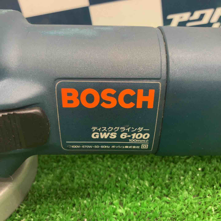 ◇ボッシュ(BOSCH) 100mmディスクグラインダー GWS6-100【草加店】