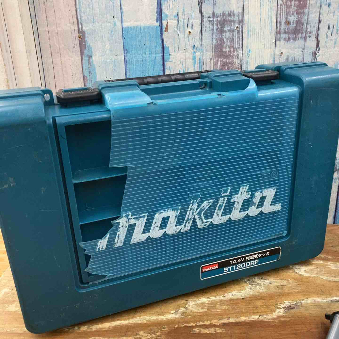 【中古品】◇マキタ(makita) コードレスタッカ  ST120DRF 14V セット【柏店】