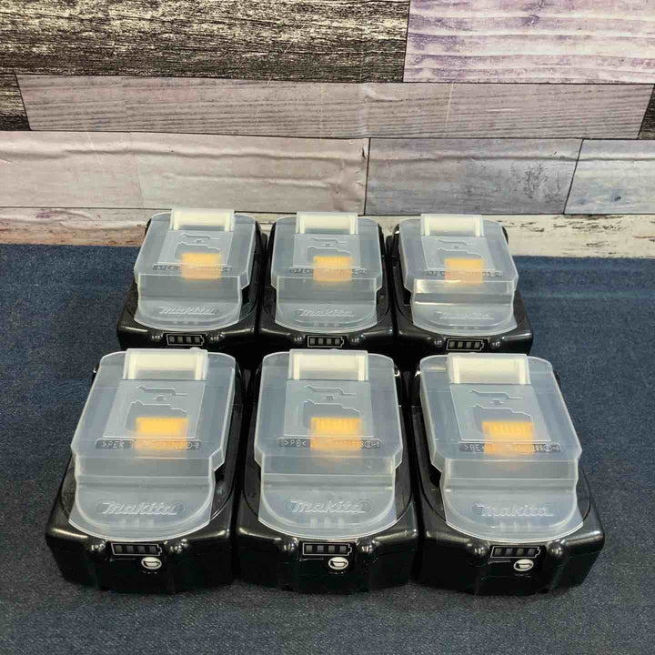【未使用品】6個セット まとめ売り マキタ makita 18V 6.0Ah リチウムイオンバッテリー BL1860B【八潮店】