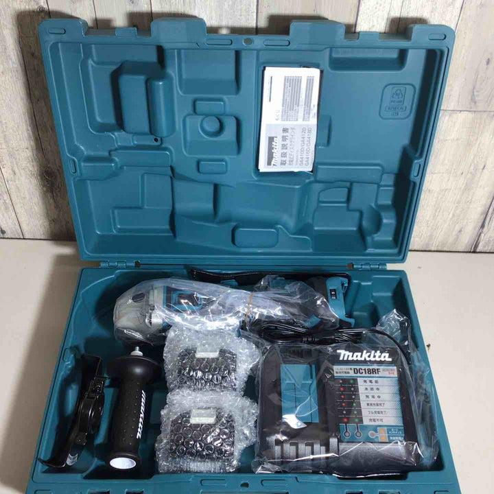 ★マキタ(makita) 125mmコードレスディスクグラインダ GA512DRGX【戸田店】