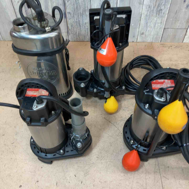 【中古品】 エバラ 水中ポンプ P717-5.4T シンメイワ CRS40T CRS-50DT メーカー不明 各1個 計4個 200V 【東大和店】