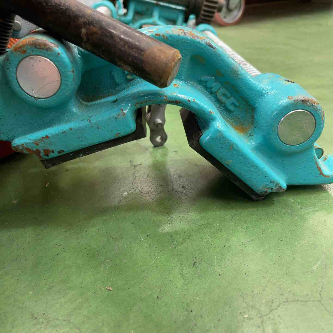 【※備考欄必読】松阪鉄工所 MCC 塩ビ管挿入機 150 PIS-150【桶川店】