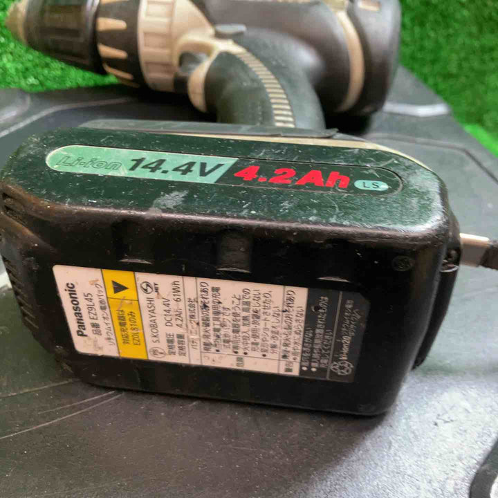 【中古品】パナソニック(Panasonic) コードレスドリルドライバー EZ7441LJ2S-H　動作確認済み【川越店】