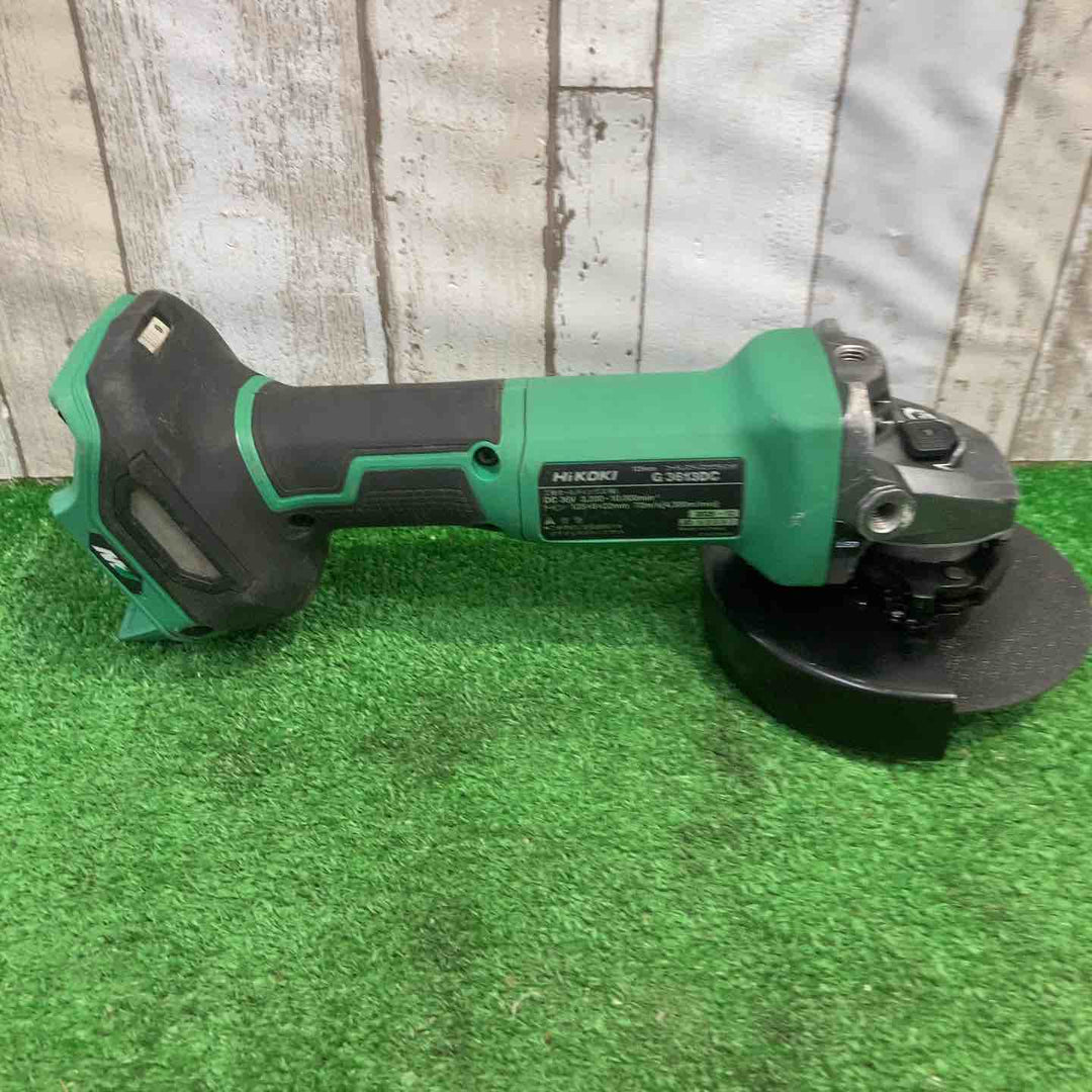 ★ハイコーキ(HIKOKI ※旧:日立工機) 125mmコードレスディスクグラインダ G3613DC(NN)【町田店】