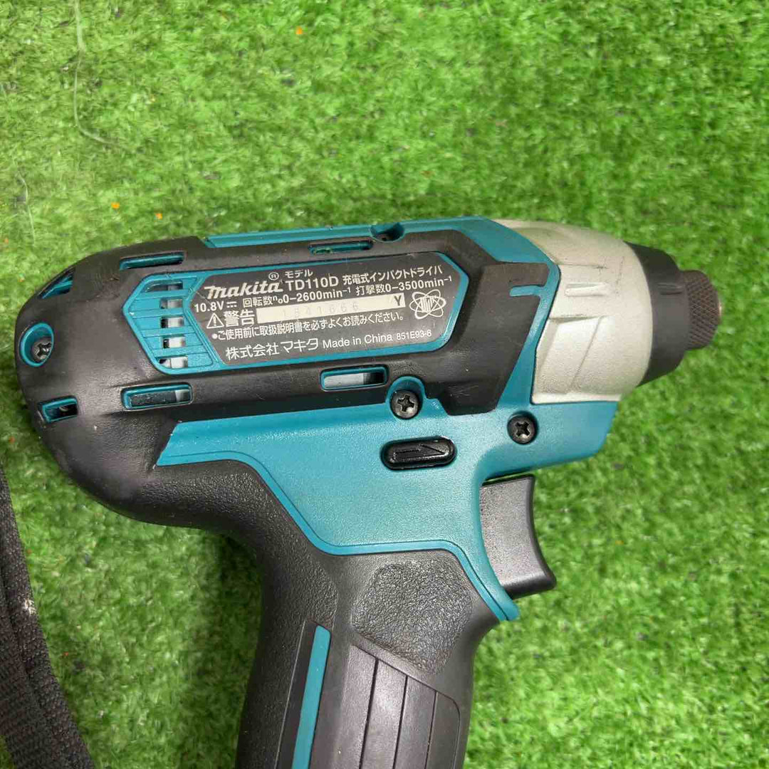 ★マキタ(makita) コードレスインパクトドライバー TD110DSHX【草加店】