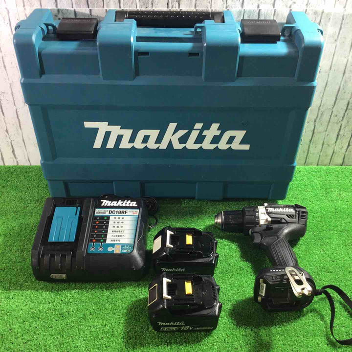 ◇マキタ(makita) コードレスドリルドライバー 18V DF484DRGXB 黒 動作確認済【川口店】