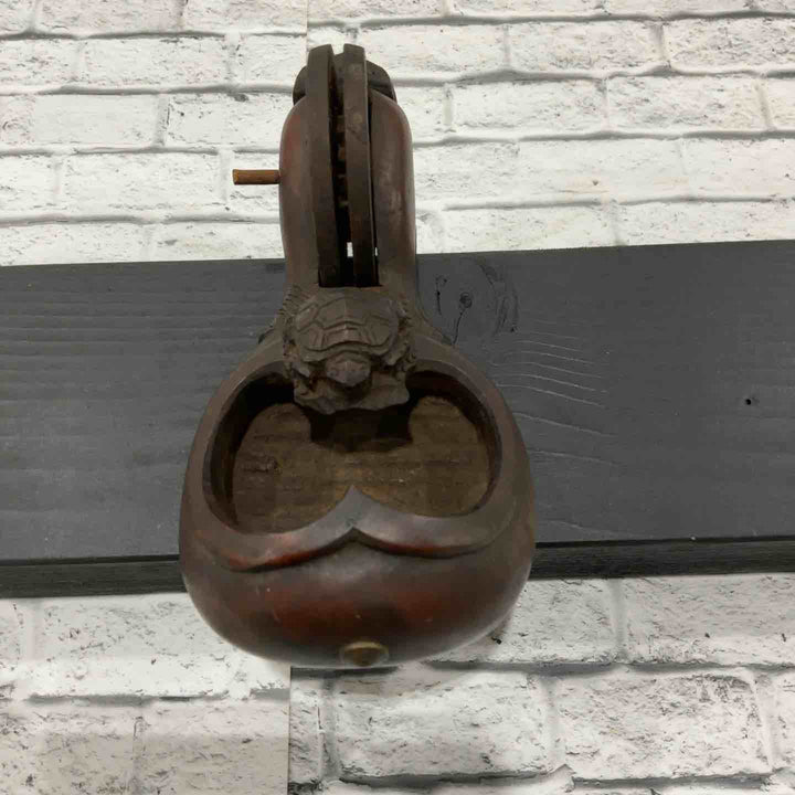 坪俊作 墨壺 墨つぼ 亀 全長約270mm 【川口店】