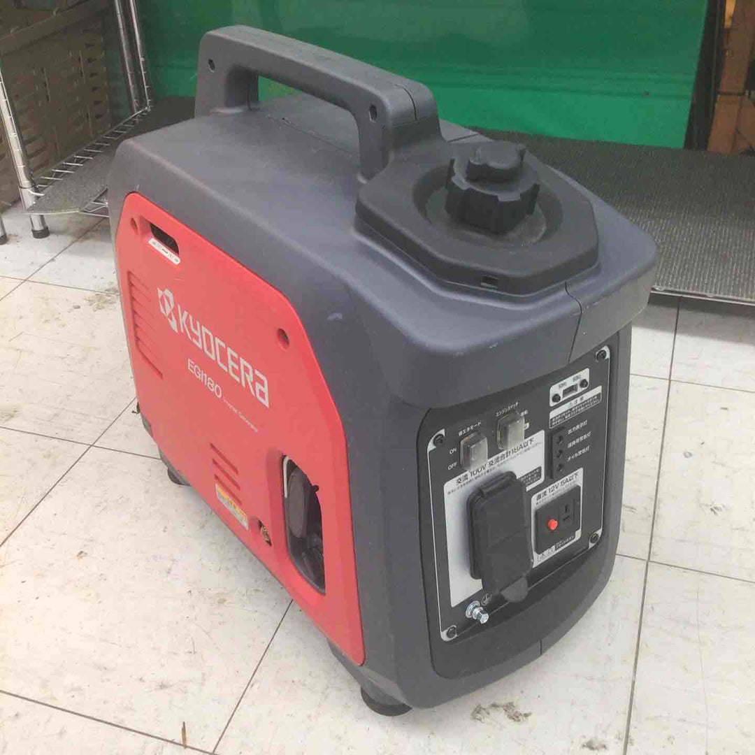 【中古品 / 店頭受取り限定】 京セラ/Kyocera (旧リョービ) インバーター発電機 EGI180 664800A 【鴻巣店】