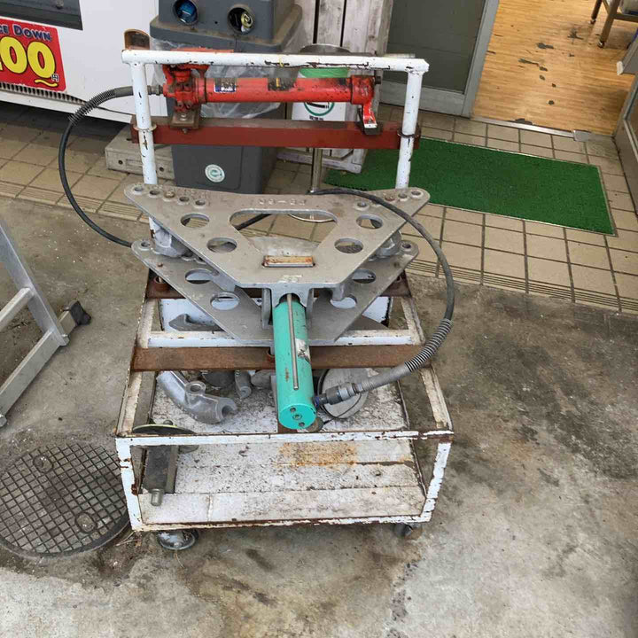 【店頭受取り限定】大阪ジャッキ パイプベンダー PB-60 手動油圧ポンプ TW-0.7 シュー6個付き【柏店】
