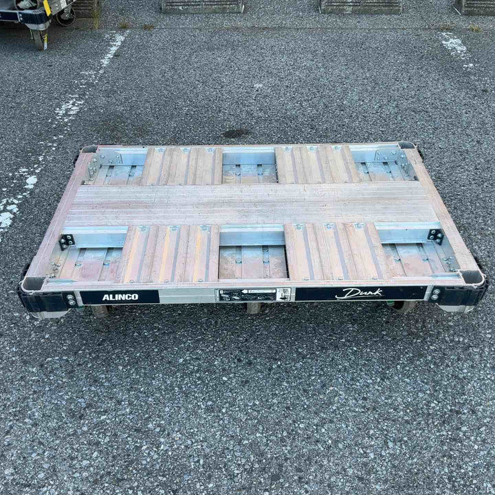 【店頭受取り限定】アルインコ 台車 6輪 1t 平台車 ダンク MTR1000 750x1200mm アルミ製 方向規制機能付 最大積載質量1000kg【草加店】