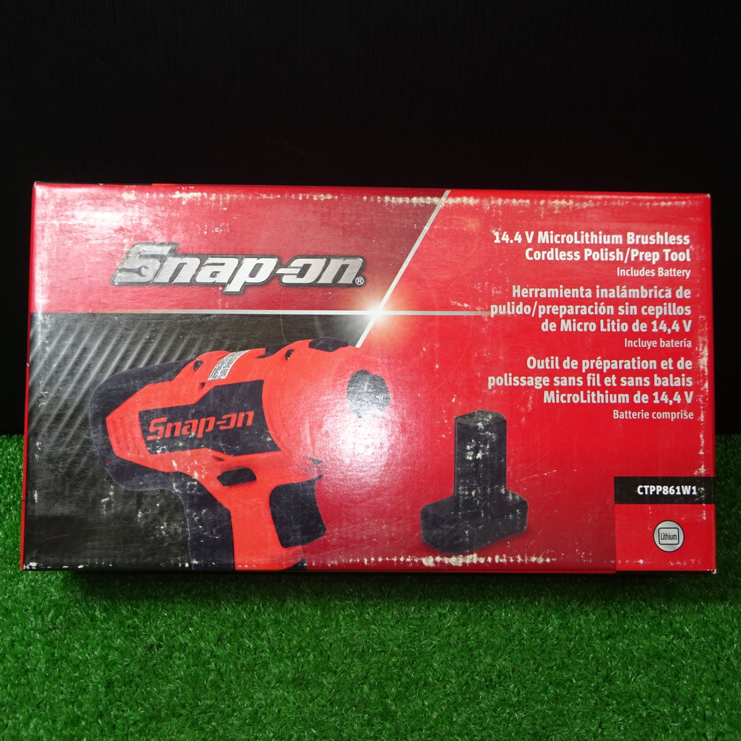 スナップオン/Snap-on コードレスポリッシャー 本体+バッテリー1個 CTPP861W1 レッド【岩槻店】