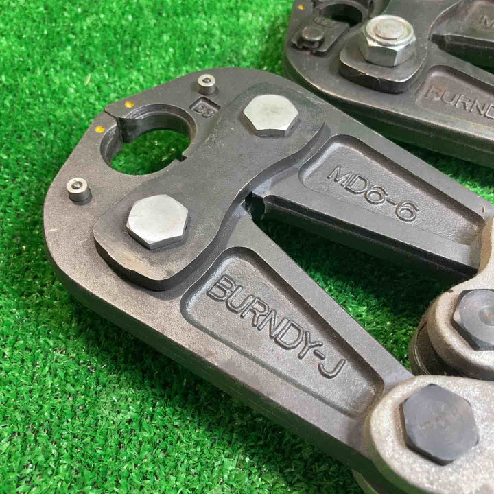 BURNDY-J 引込線用圧縮圧着工具 MD6-6 二個セット【川崎店】