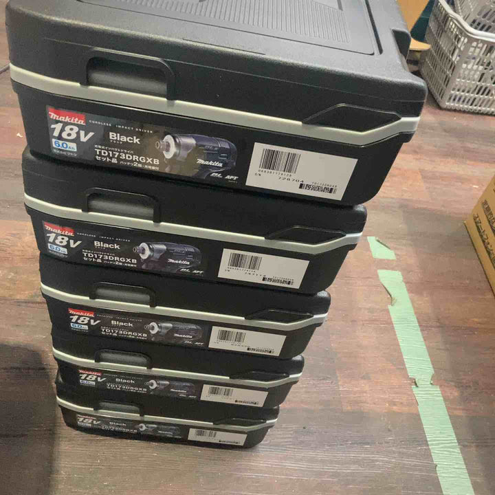 ★送料無料★マキタ(makita) コードレスインパクトドライバー TD173DRGXB 5台セット