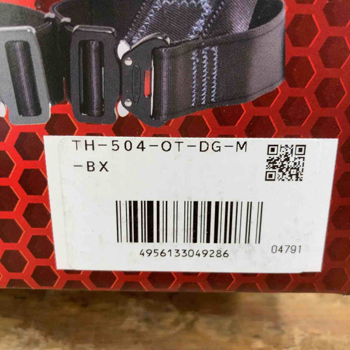 ◇ツヨロン(TSUYORON) 新規格 墜落制止用器具 クロカゲハーネス TH-504-OT-DG-M-BX Mサイズ【柏店】