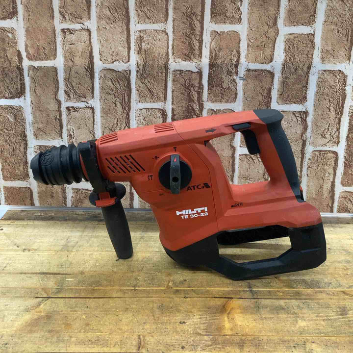 ★ヒルティ(Hilti) 充電式ロータリーハンマー TE30-22 ケース(21.6V12Ahバッテリー2個、充電器)【所沢店】