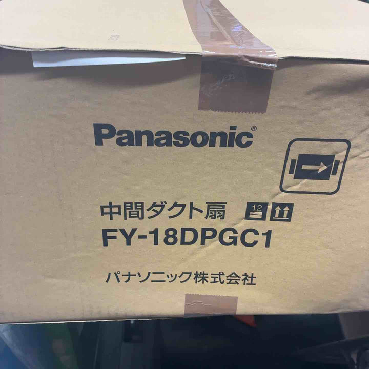 ◇Panasonic (パナソニック) 中間ダクトファン 風圧式シャッター FY-18DPGC1【藤沢店】