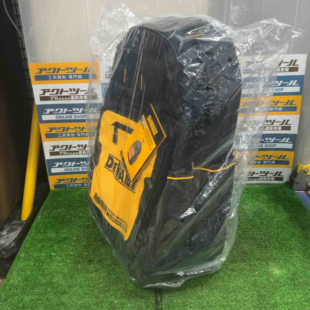 デウォルト(DEWALT) キャスター付きバックパック 撥水 撥塵 耐久性 収納ケース ツールバッグ 収納BOX 工具箱 道具袋 鞄 DIY ストレージ DWST60101-1【草加店】