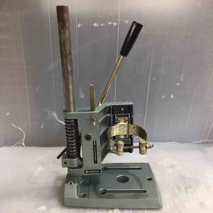 ◇日立工機 ドリルスタンド コラム高さ450mm 作業面160mm×170mm ドリル保持ハンド・フック併用 D13-DS【草加店】