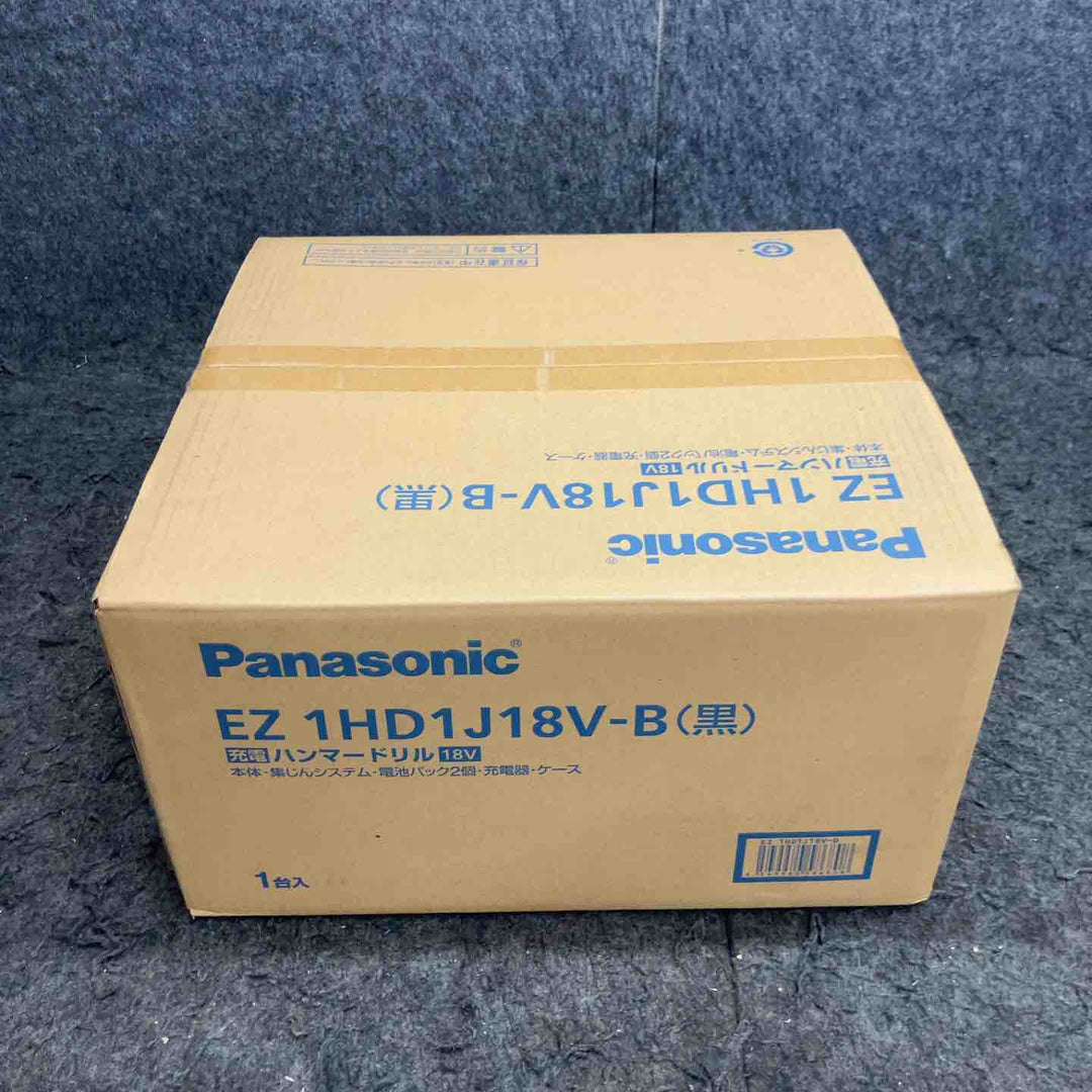 ★パナソニック(Panasonic) コードレスハンマドリル EZ1HD1J18V-B  集じんユニット・18V5.0Ahバッテリー*2・充電器付き【鴻巣店】