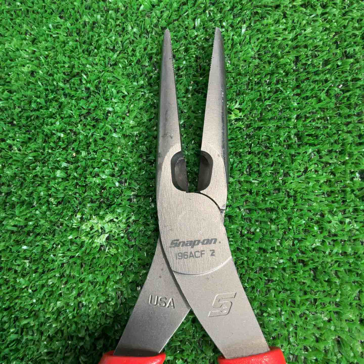 スナップオン(Snap-on) ロングノーズプライヤー 196ACF【草加店】