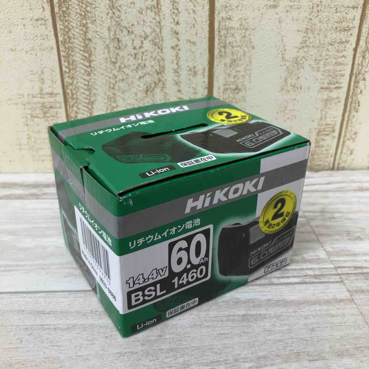 【未使用品】純正 ハイコーキ HIKOKI リチウムイオンバッテリー 14.4V/6.0Ah BSL1460【柏店】