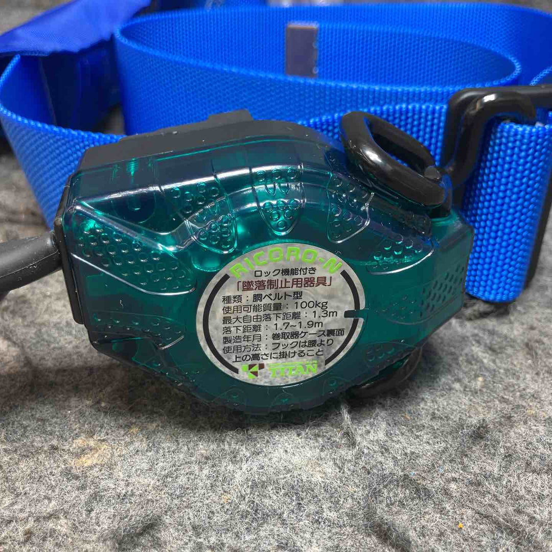 サンコー 胴ベルト型 墜落制止用器具 タイタン R507N-SB-M【桶川店】
