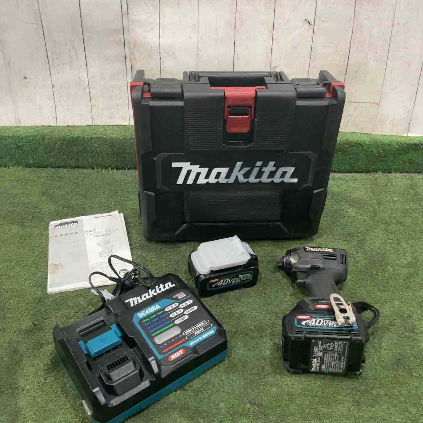 ☆マキタ(makita) コードレスインパクトドライバー TD002GRDXB 動作