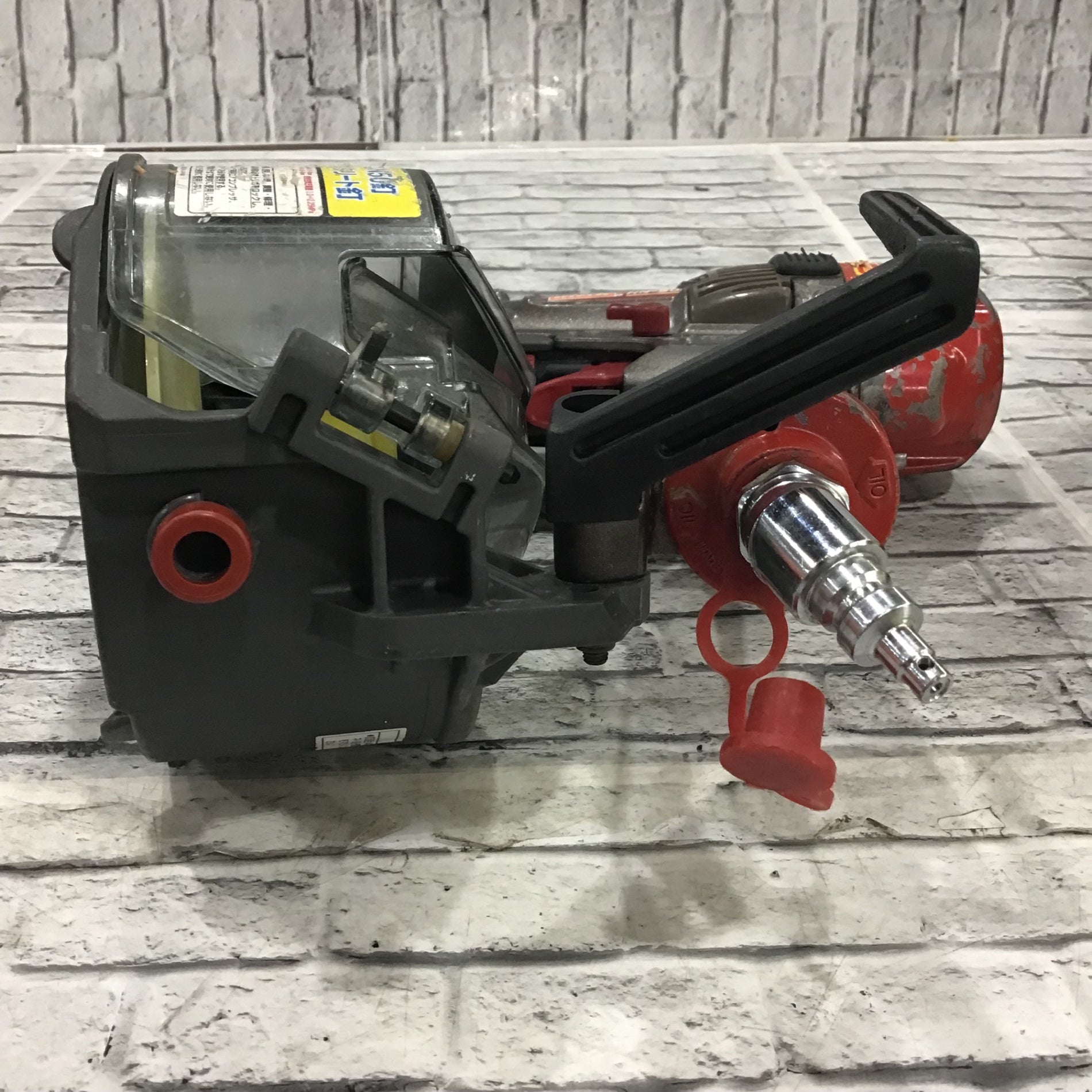 MAX - MAX  50mm 高圧 エア 釘打機  HN-50N2 MAX HN-50N2(D)-G 釘打機 スーパーネイラ (クールグレー) ウエダ