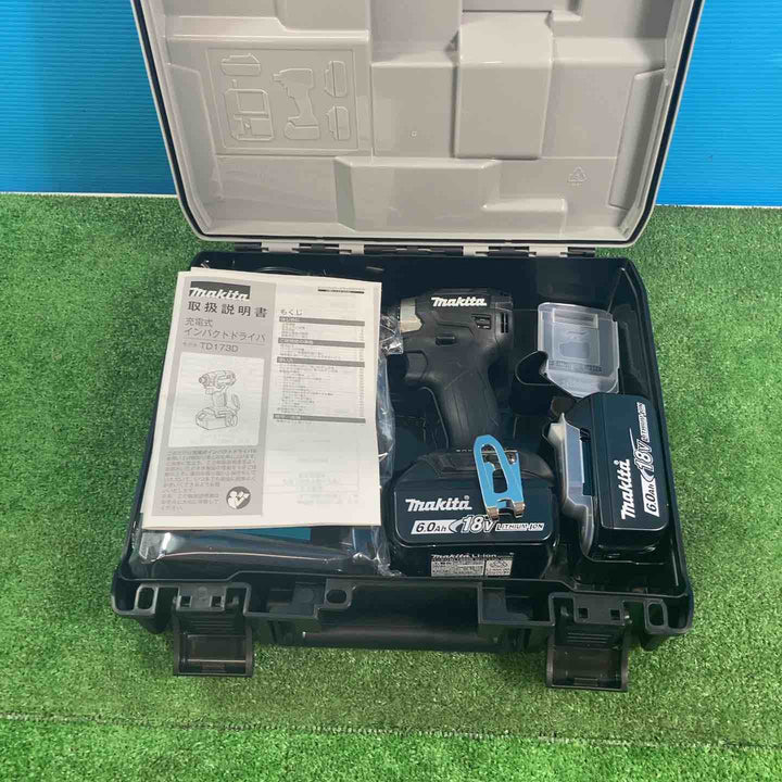 マキタ(makita) TD173 充電式インパクトドライバ 3台まとめセット 青・黒・オリーブ【岩槻店】