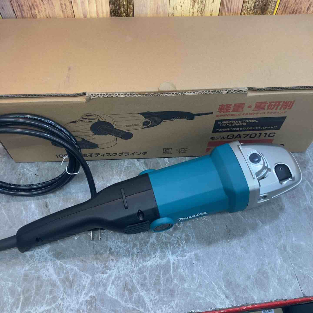 ☆マキタ(makita) 180mm電子ディスクグラインダ GA7011C【八潮店】