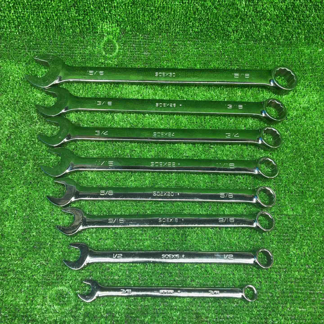 Snap-on スナップオン コンビネーションレンチ8本セット SOEX12～30【藤沢店】