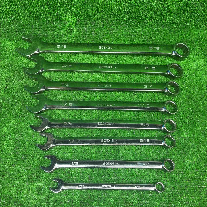 Snap-on スナップオン コンビネーションレンチ8本セット SOEX12～30【藤沢店】