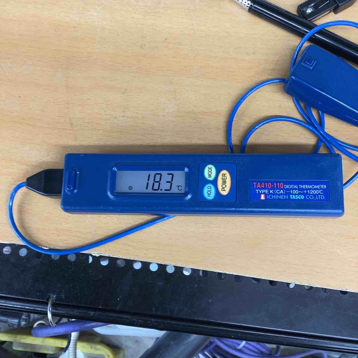 イチネンTASCO デジタル温度計デラックスセット TA410BX【越谷店】