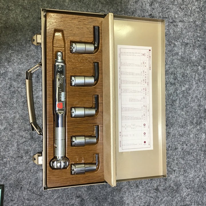 【中古】 旭金属工業 ASAHI TOOLS LCX2000 トルクレンチ六角棒スパナヘッドセット 【桶川店】