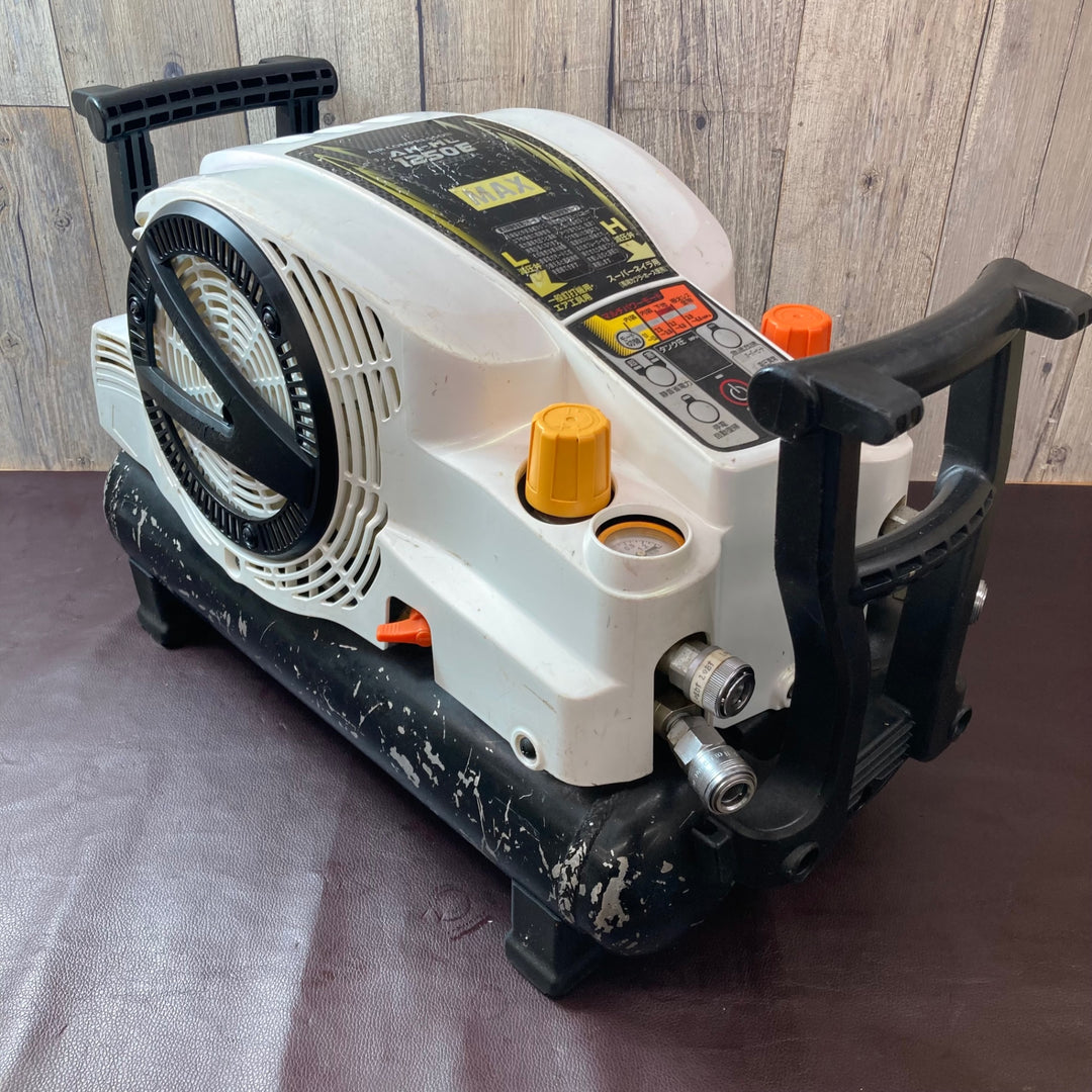 【中古品】◇MAX 限定カラーエアコンプレッサー AK-HL1250E マーブルホワイト【東大和店】