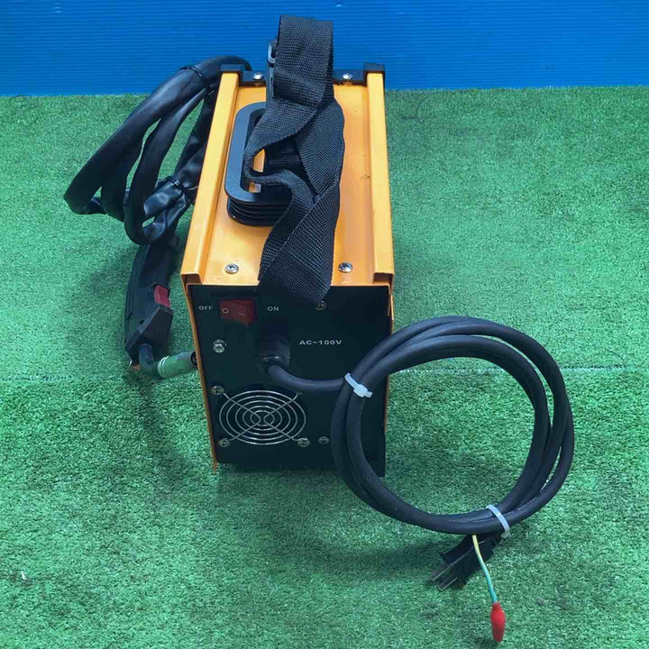◇HAIGE(ハイガー) 半自動溶接機 HG-MAG/MMA-100A トーチノズル・溶接ホルダーコード・アースコード付き　7.1㎏【岩槻店】
