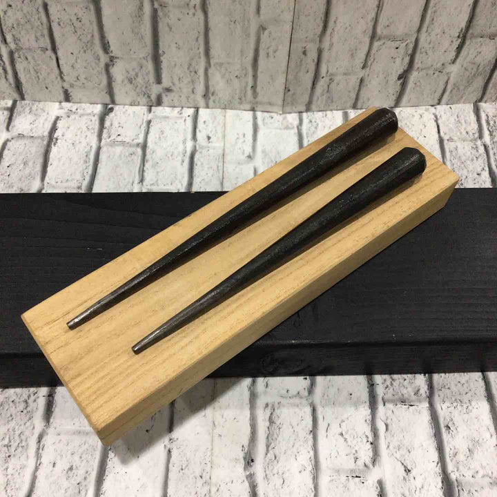 正行 釘締め 釘〆 2本組 丸型 約157mm/約180mm 箱付属 【川口店】