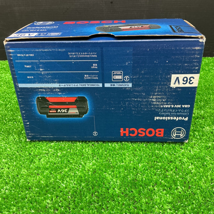 【未使用品】Bosch Professional(ボッシュ) 36V6.0Ahリチウムイオンバッテリー GBA36V6.0Ah【電材館越谷店】